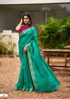 Scarlet By Sr Silk Self With Jeqard Border Saree Wholesalers In Delhi